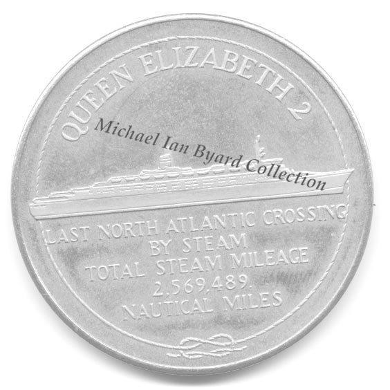 Reverse of speciall medallion